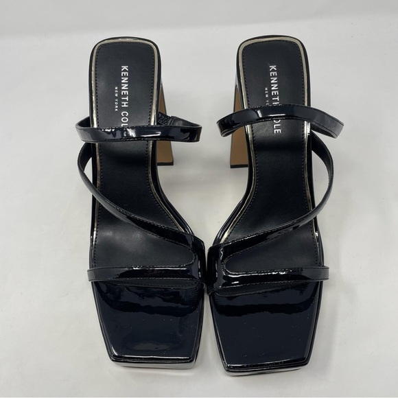Kenneth Cole New York Tala Patent Strappy Platform Sandals - NWT - Picture 7 of 12